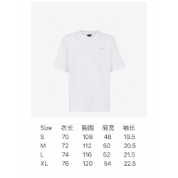 SS24 Fendi T-shirts Unisex 50905