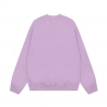 Ami Pairs Macaron medium love round neck sweatshirt Purple 191
