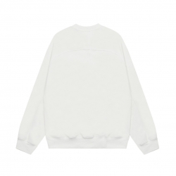 Ami Pairs Macaron medium love round neck sweatshirt white 605