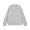 Ami Pairs 2022FW Macaron Little Heart Round Neck Sweatshirt grey 717