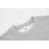 Ami Pairs 2022FW Macaron Little Heart Round Neck Sweatshirt grey 717