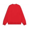 Ami Pairs 2022FW Macaron round neck big love sweatshirt red white 838