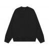 Ami Pairs 2022FW Macaron round neck big love sweatshirt Black Black 010