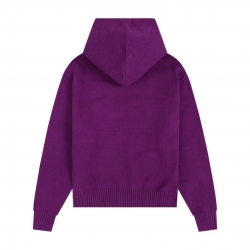 Ami paris Wool Hoodies Purple S-XL 954