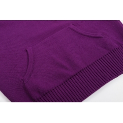 Ami paris Wool Hoodies Purple S-XL 954