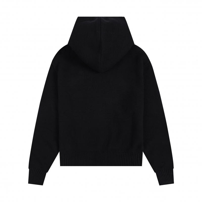 Ami paris Wool Hoodies Black S-XL 746