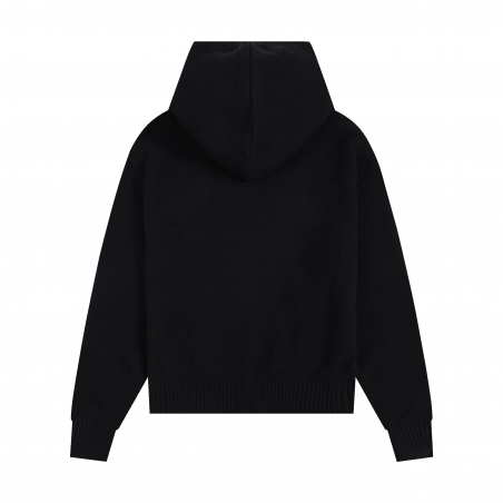 Ami paris Wool Hoodies Black S-XL 746