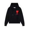 Ami paris Wool Hoodies Black S-XL 746