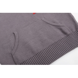 Ami paris Wool Hoodies Grey S-XL 770