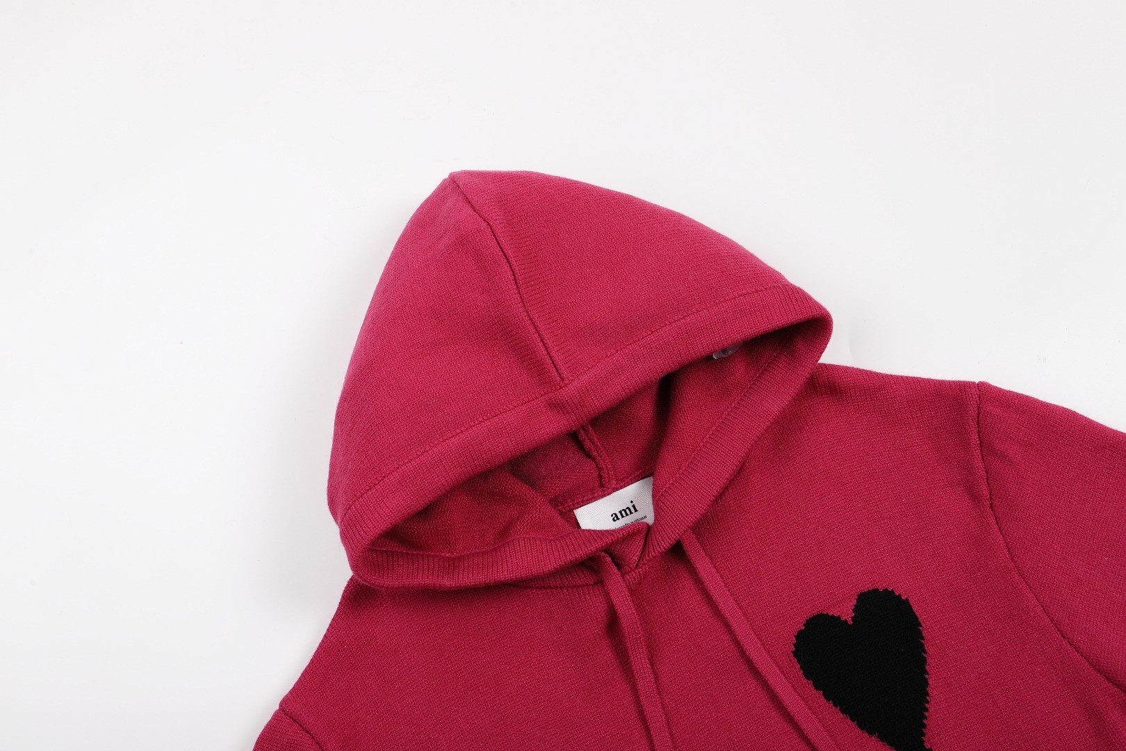 Ami paris Wool Hoodies Red S-XL 809