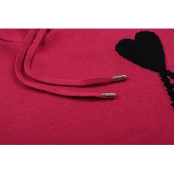 Ami paris Wool Hoodies Red S-XL 809