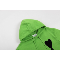 Ami paris Wool Hoodies Green S-XL 673