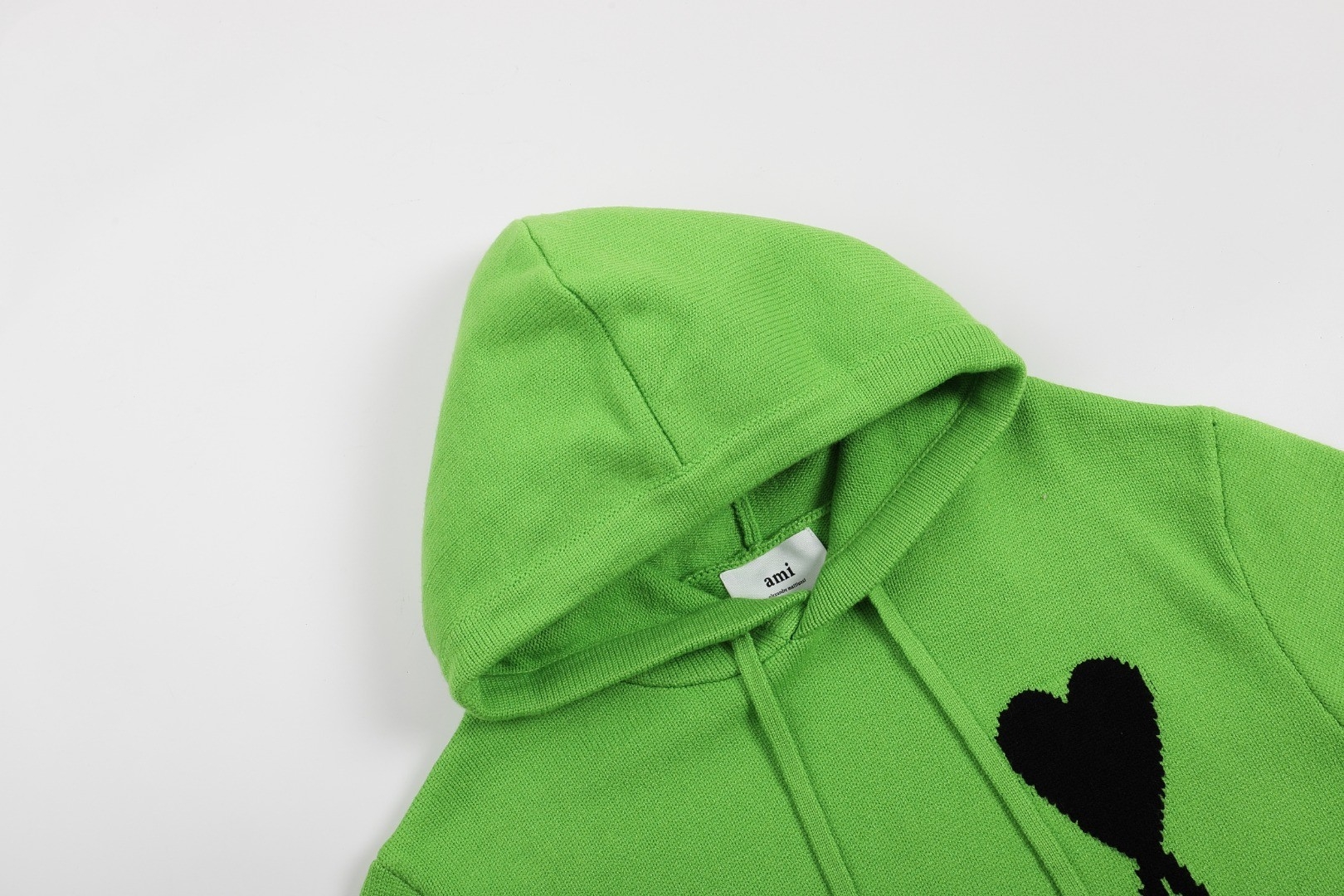 Ami paris Wool Hoodies Green S-XL 673