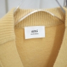 Ami paris new cloud alpaca cardigan knitted sweater jacket 711