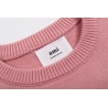 Ami paris Round neck Sweaters Pink S-XL 111