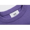 Ami paris Round neck Sweaters Purple 138