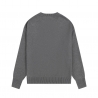 Ami paris Round neck Sweaters Grey S-XL 808