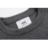 Ami paris Round neck Sweaters Grey S-XL 808