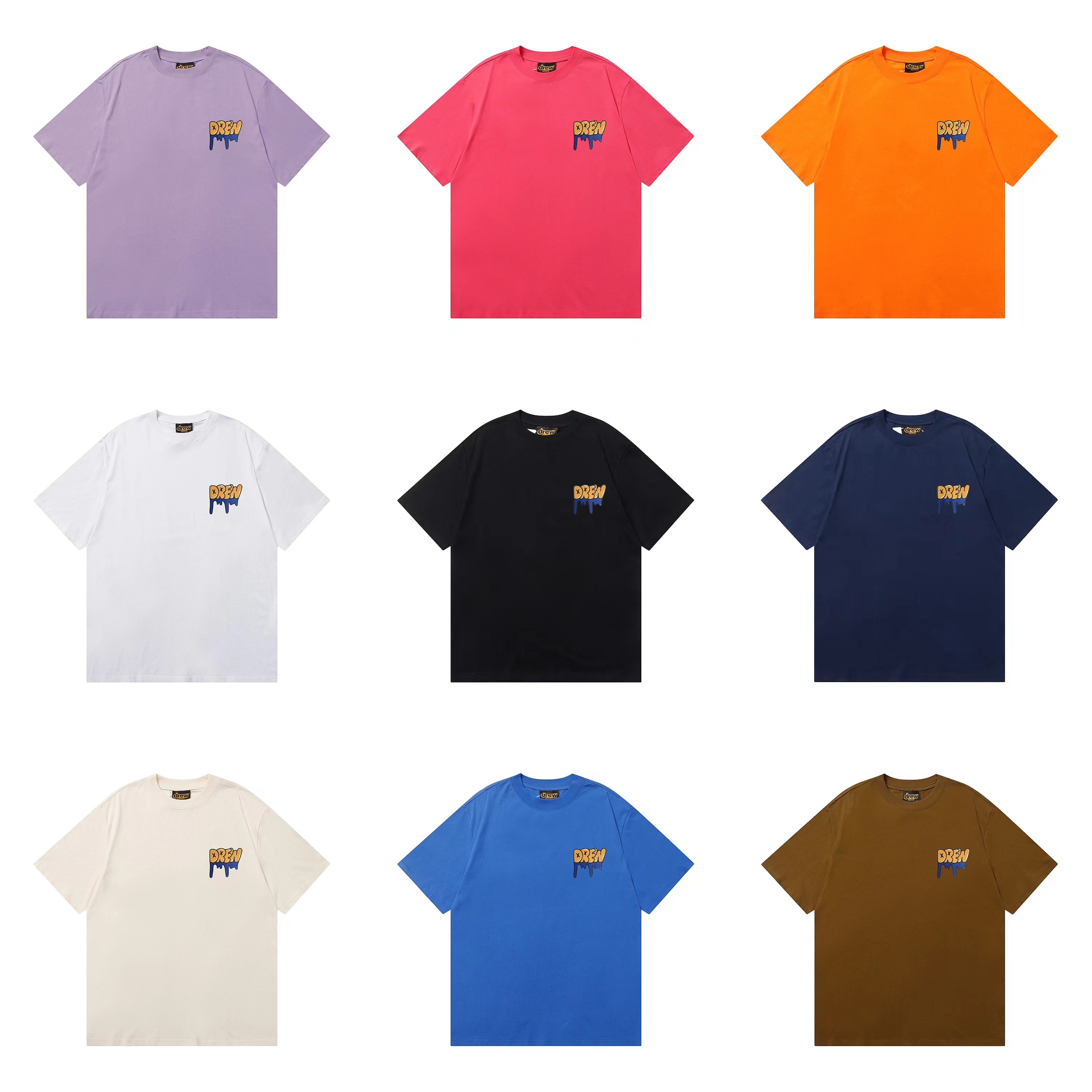 Drew T-shirt 9 colors S-XL 505