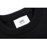 Ami paris Round neck Sweaters Black S-XL 117