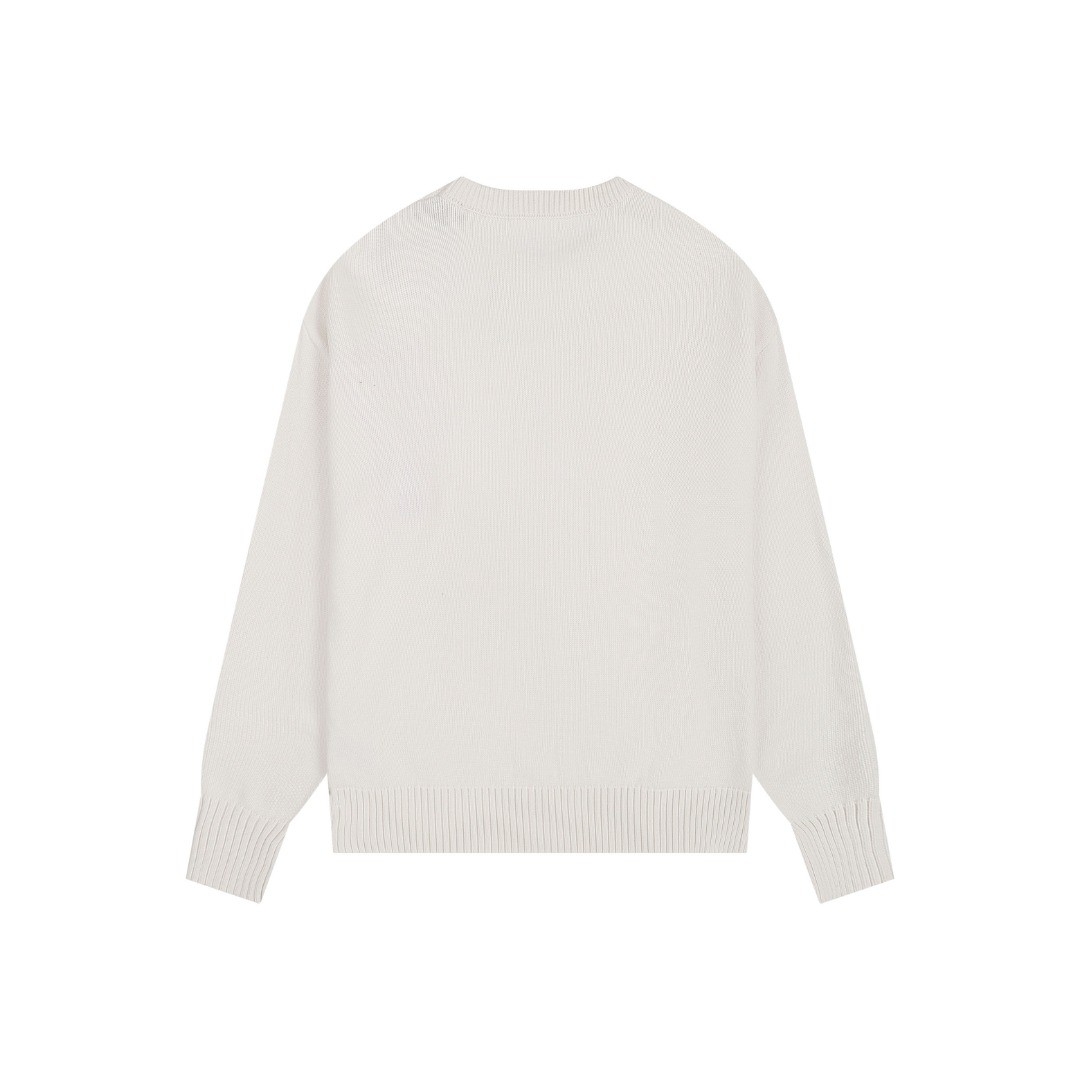 Ami paris Round neck Sweaters White 150