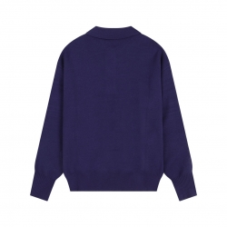 Ami paris Polo Sweaters Dark Blue 138