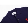 Ami paris Polo Sweaters Dark Blue 138