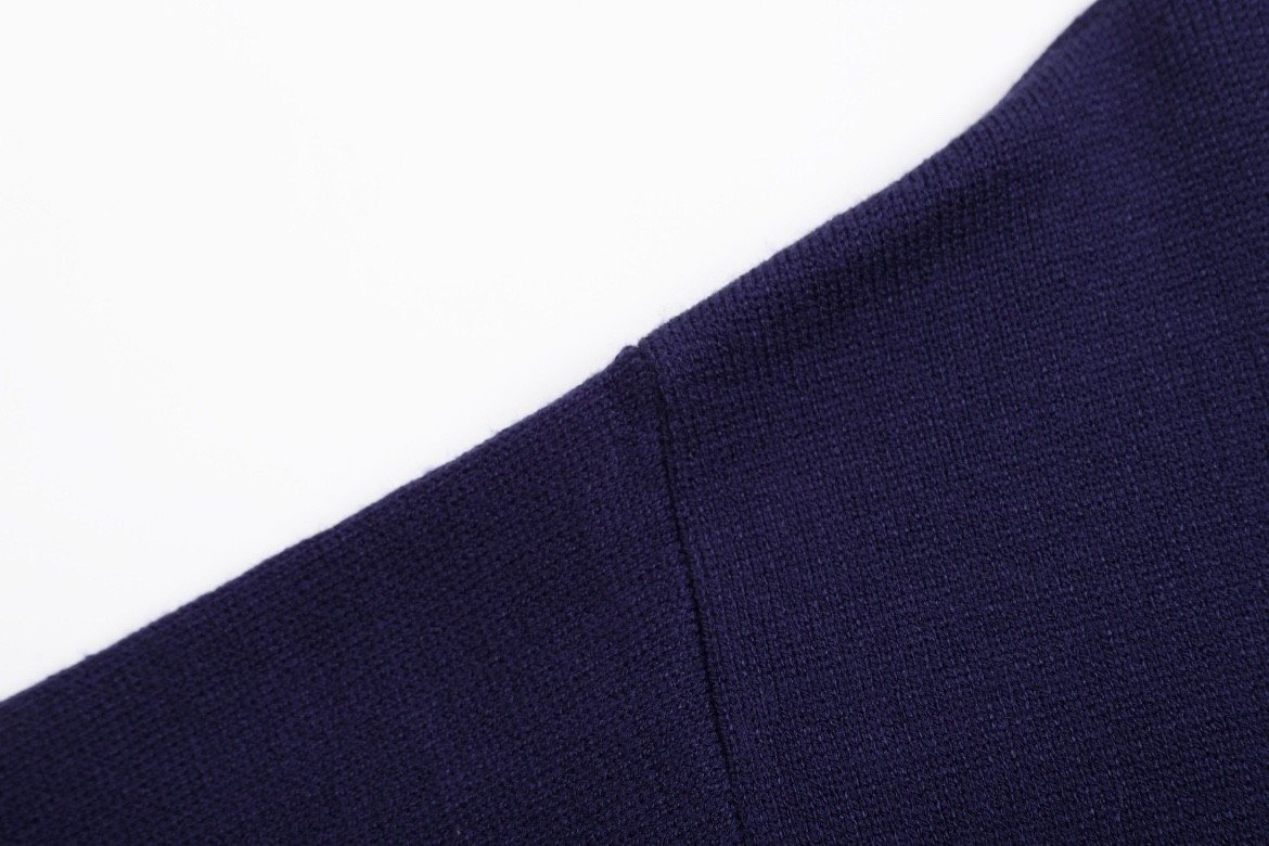 Ami paris Polo Sweaters Dark Blue 138