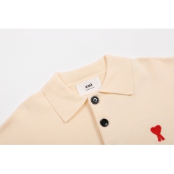 Ami paris Polo Sweaters Apricot 963