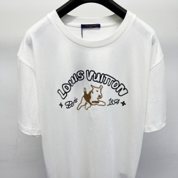 LV  Tyler collection  Jumping Dog T-shirts White XS-L