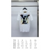 LV 24 graffiti hand-painted short-sleeved T-shirt