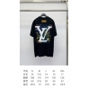 LV 24 hand-painted short-sleeved T-shirt Black