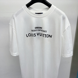 LV 24SS Damier Pontneuf T-shirts White