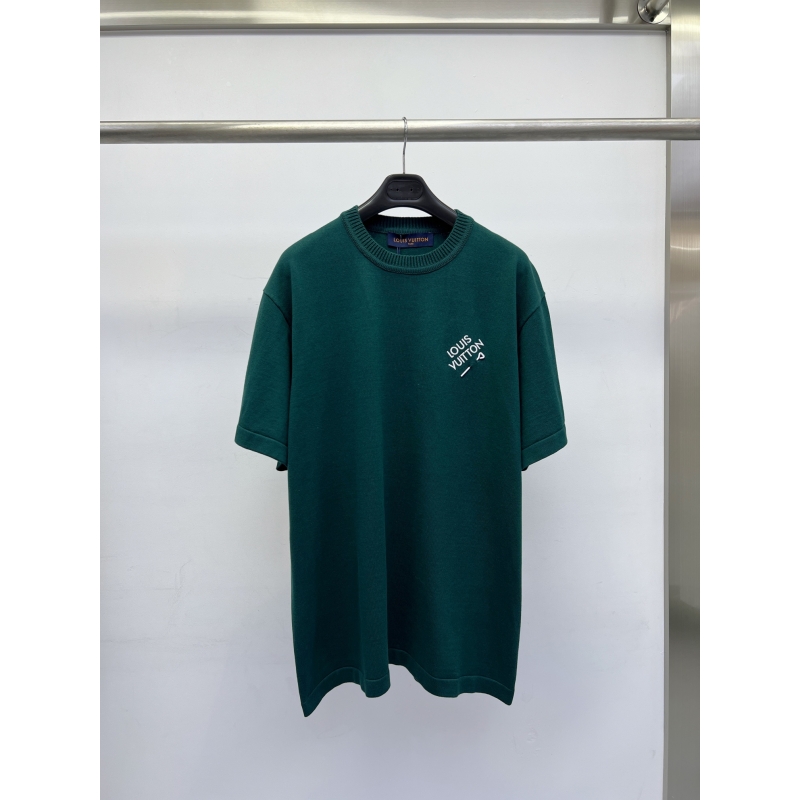 LV 24SS T-shirts Green