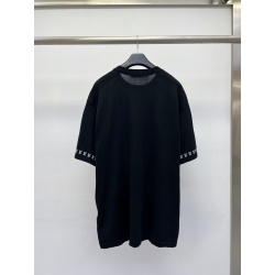 LV 24ss T-shirts Black XS-L