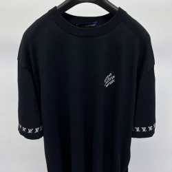 LV 24ss T-shirts Black XS-L