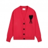 Ami Pairs 2024FW Macaron Large Heart Sweater