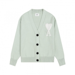 Ami Pairs 2024FW Macaron Large Heart Sweater