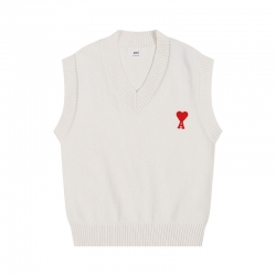 Ami Pairs 2024FW Middle Heart Vest