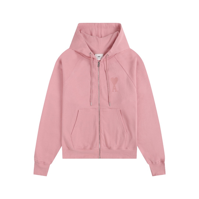 Ami de Coeur 2024FW Macaron Heart Hoodies S-XL