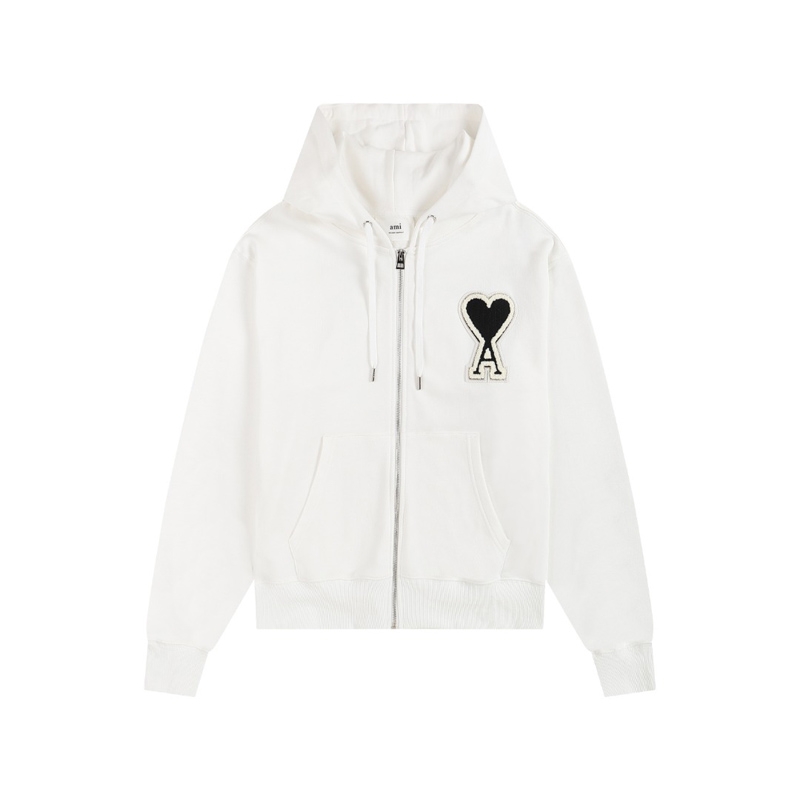 Ami Pairs 2024FW Macaron Big Chapter Hoodies