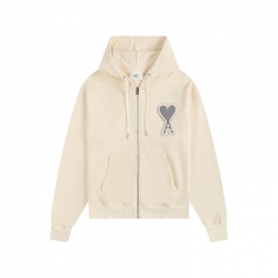 Ami Pairs 2024FW Macaron Big Chapter Hoodies