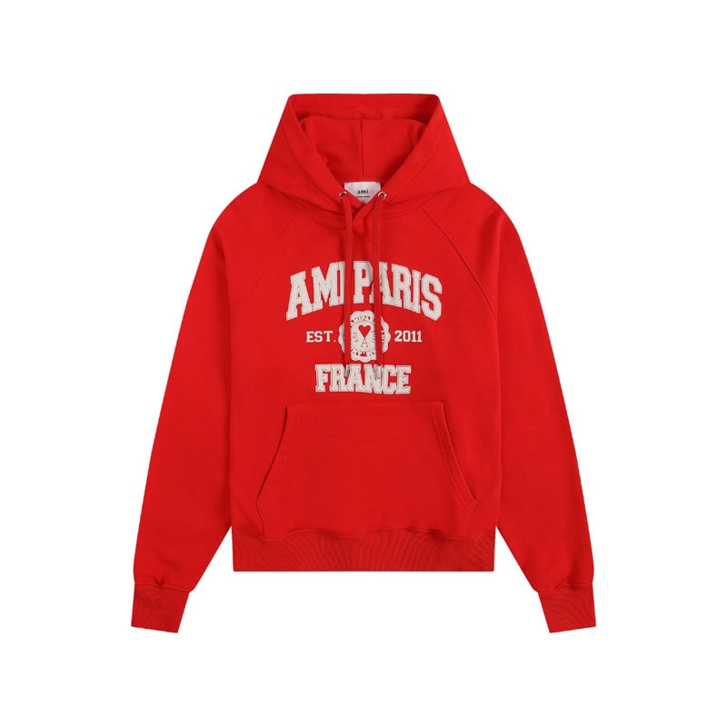 Anniversary Edition Ami Paris France Pullover Hoodies